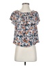 Current/Elliott 100% Rayon Blue Short Sleeve Blouse Size XS (0) - photo 1