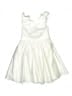 Unbranded 100% Polyester Ivory White Dress Size 6 - photo 1