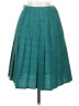 Geoffrey Beene Argyle Teal Formal Skirt Size 6 - photo 1