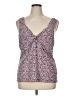 CAbi Blue Pink Sleeveless Blouse Size XL - photo 1