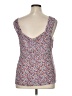 CAbi Blue Pink Sleeveless Blouse Size XL - photo 2