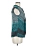 Worthington 100% Polyester Teal Sleeveless Blouse Size M - photo 4
