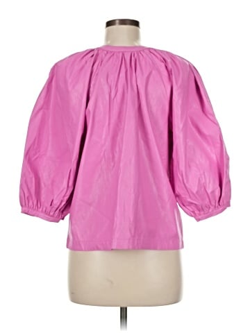 Karlie 3/4 Sleeve Button-Down Shirt (view 2)