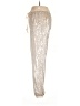 Main Strip Metallic Gold Casual Pants Size L - photo 5