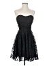 Express 100% Polyester Black Cocktail Dress Size 0 - photo 1