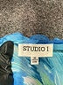 Studio 1 100% Polyester Blue Kimono Size 10 - photo 7