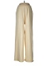 Ekouaer 100% Polyester Solid Ivory Casual Pants Size M - photo 1