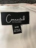 Connected Apparel Floral White Cocktail Dress Size 14W - photo 6