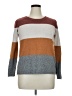 Pinque Color Block Brown Pullover Sweater Size XL - photo 1