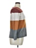 Pinque Color Block Brown Pullover Sweater Size XL - photo 4