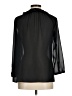 Ann Taylor LOFT Black 3/4 Sleeve Blouse Size M - photo 2