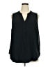 Torrid Black Sleeveless T-Shirt Size (4) - photo 1