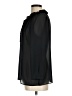 Ann Taylor LOFT Black 3/4 Sleeve Blouse Size M - photo 5