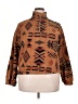 DAZY 100% Polyester Brown Long Sleeve Blouse Size XL - photo 1