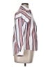 Unbranded Stripes Pink Long Sleeve Button-Down Shirt Size XL - photo 4