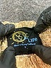 Blue Life 100% Rayon Gold Short Sleeve Top Size S - photo 7