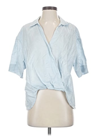 Theory Short Sleeve Blouse (view 1)
