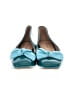 C.Paravano Color Block Teal Flats Size EU 42 - photo 2