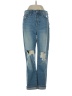 Madewell Hearts Blue Jeans Size 25 waist - photo 1
