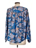 Unbranded 100% Viscose Blue Long Sleeve Blouse Size L - photo 2