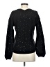 Ann Taylor LOFT Stars Black Pullover Sweater Size XS - photo 2