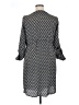 Emery Rose 100% Polyester Polka Dots Gray Casual Dress Size XL - photo 2