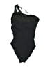 Unbranded Solid Black One Piece Swimsuit Size S (estimated) - photo 2