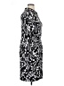 Chaps Print Black Cocktail Dress Size 14 - photo 4