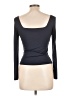 The Workshop Black Long Sleeve Top Size L - photo 2