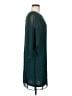 Christina 100% Polyester Solid Teal Cocktail Dress Size 8 - photo 4