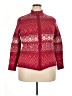 Coldwater Creek Red Cardigan Size 14 - photo 1