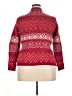 Coldwater Creek Red Cardigan Size 14 - photo 2