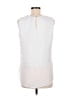 Renee C. 100% Polyester White Sleeveless Blouse Size M - photo 2
