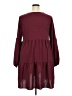 Unbranded 100% Polyester Solid Burgundy Casual Dress Size XXL - photo 2
