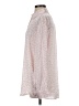 Zara Animal Print Pink Long Sleeve Blouse Size S - photo 5