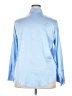 Unbranded 100% Polyester Blue Long Sleeve Blouse Size 2X - photo 2