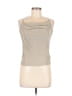 Topshop Gold Sleeveless Top Size 8 - photo 1