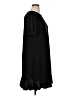 CeCe Solid Black Casual Dress Size 1X - photo 4