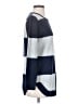 North Style Checkered-gingham Blue Pullover Sweater Size S - photo 4