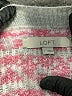 Ann Taylor LOFT Hearts Pink Pullover Sweater Size L - photo 7