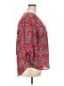 Faded Glory 100% Polyester Red 3/4 Sleeve Blouse Size XXL - photo 4