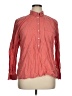 Ann Taylor LOFT Red Long Sleeve Blouse Size XL - photo 1