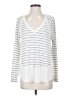 Eri + Ali Silver Long Sleeve Top Size S - photo 1