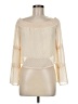 Pink Lily 100% Polyester Ivory Long Sleeve Blouse Size M - photo 1