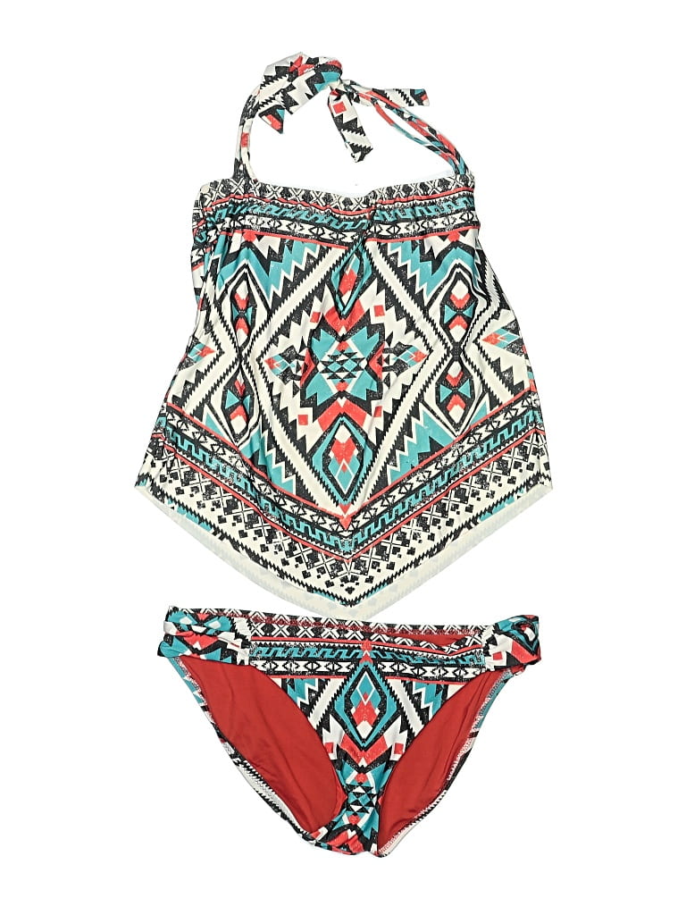 Pre-owned Becca By Rebecca Virtue Two Piece Swimsuit In Red