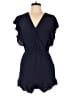 H&M Solid Blue Romper Size 8 - photo 1
