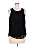 Pale Sky 100% Rayon Black Sleeveless Blouse Size M - photo 1