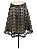 Hazel 100% Polyester Graphic Black Formal Skirt Size L - photo 1