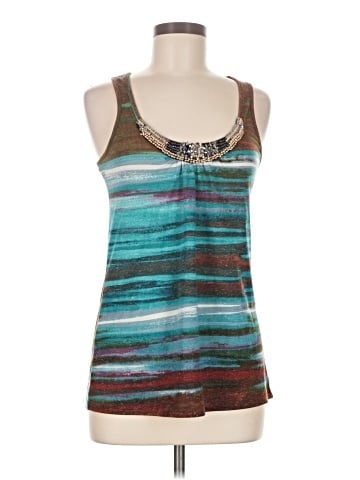 Eyeshadow Sleeveless Blouse (view 1)
