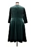 Lands' End Solid Teal Casual Dress Size 1X - photo 2